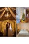 Led Light Tulle-Fon Curtain Ornament Apparatus - 8 Modes, Remote Control, 10 Fringed Hooks - 9