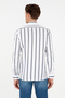 Men's Navy Blue Long Sleeve Shirt 50292089 -Vr033 - 5