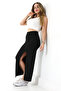 Women's Leather Maxi with Slits Length Winter Skirt 92 cm - 6