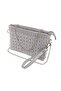 Braided Gray Portfolio Bag. Gray Clutch Bag. Evening Bag. Invitation Bag. Hand and Shoulder Bag. - 2