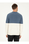 Indigo Slim Fit Crew Neck Knitwear Sweater 50292568-Vr028 - 6
