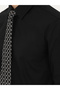 Black Slim Fit Cotton Blend Classic Shirt 50292265-Vr046 - 7