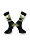 3-Piece Patterned Unisex Flexible Moisturizing Cotton Socks - 3