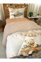 Double Sided Cute Teddy Bear Pattern Quilted Quilt - Single Sleeping Set - 8