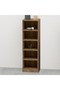 Wooden Storage Display Shelves 5-Tier Freestanding, Zabrano - 6