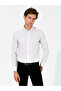 Beige Slim Fit Long Sleeve Shirt 50255653-Vr011 - 4