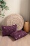 Bohemian Punch Embroidered Double-Sided 2-Piece Decorative Throw Pillow Cover 35X45 cm