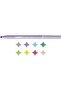 Pastel Colors Super Washable Felt Tip Crayons Pack of 8 - 2