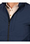Navy Blue Hooded Seasonal Coat 50266442-Vr033 - 7