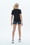 Flex Air - Black Relaxed Fit Short Sleeve Women's Sports T-Shirt - 4