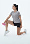 Flex Air - Grey Relaxed Fit Short Sleeve Women's Sports T-Shirt - 6