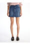 Lw - Standard Fit Women's Jean Skirt - 3