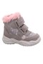 Girl's Gora-Tex Pink Ankle Boots - Gray - 5