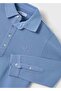 Boy's Long Sleeve T-Shirt Blue - 2