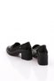 Women's Buckle Heeled Shoes Genuine Leather Black Metallic 51621097 - 3
