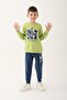 Mickey Mouse Pistachio Green Boys' Tracksuit Set