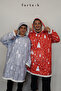 Wearable Tv Blanket Digital Print - Oversized Sweatshirt & Hoodie & Poncho & Fleece - 5