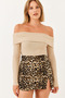 Women's Beige Madonna Collar Camisole Blouse 2210 60251856 - 5