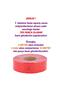 Reflective Highlighter with 5 Mt Reflector Vehicle Auto Truck Strip Tape Turquoise Approved Plain Red Caution Tape - 3