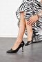 Sarna Heeled Women's Stiletto Black Patent Leather
