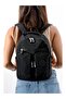 Water Proof Multi-Compartment Mini Backpack Black-1009