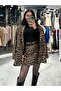 Morni Belted Mini Skirt Leopard - 3