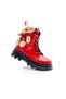 Water Resistant Lace-Up Winter Furry Inner Lined Children's Boots with Teddy Bear