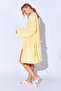 100% Organic Cotton Muslin Washable Dressing Gown Kimono Yellow |   Mkw359976-01 - 6