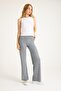 Comfortable Fit Wide Leg Women's Trousers - 7