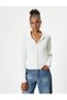Buttoned Knitwear Cardigan Long Sleeve Classic Shirt Collar - 3