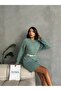 Cross Braided Casual Knitwear Tunic - 4