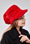 Women's Plush Cap Newsboy Winter Hat - 5