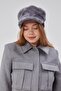 Women's Plush Cap Newsboy Winter Hat - 3