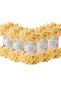Lemon Colored Puffy Hand Knitted 5 Pack - 509