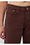 Leila Blue Premium Dark Brown Jean Trousers 1010600 -87777 - 6