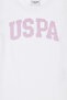 Girl's White Crew Neck Basic T-Shirt 50283360 -Vr013 - 4