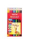 33112/Fatih 12 Color Full Size Crayons 12 Pack
