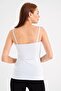 String Strap Bodysuit - White