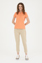 Women's Light Khaki Sweatpants 50283344 -Vr183 - 3