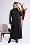 Women's Casual Large Size Hijab Leopard Long Mother Dress
