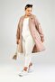 Women's Long Hijab Cardigan Ottoman Orgu Celik Mink