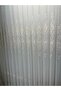 Harbi̇ye Gold Detailled 1/3 Heavy Plied Tulle Curtain Apm - 2