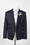 Slim Fit Double Breasted Boy's Jacket/No Shirt_Mnvs01423 - 2