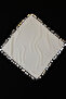 Large Size Chiffon Halay Handkerchief, 50X50Cm Cream Silver 5 Pieces, Bride Groom Wedding Henna Circumcision Engagement Bride - 9