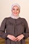 فستان صيفي طويل بنمط مقرمش للنساء - 4