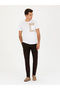 White Slim Fit Crew Neck T-Shirt 50265880-Vr013 - 4