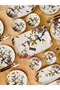 15 Pieces Luxury Breakfast Set for 6 People with Bird Motif - 8