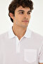 Men's Regular Fit Polo Neck Pink T-Shirt 50281944-Vr041 - 2