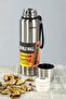 Saibo 1 Liter Inox Double Wall Steel Thermos Gray - 2