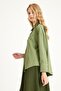 Green Poplin Short Shirt - 3